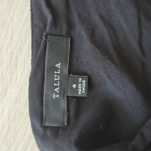 Talula Lipinksi Little Black Dress, Size 4 - Picture 13 of 15